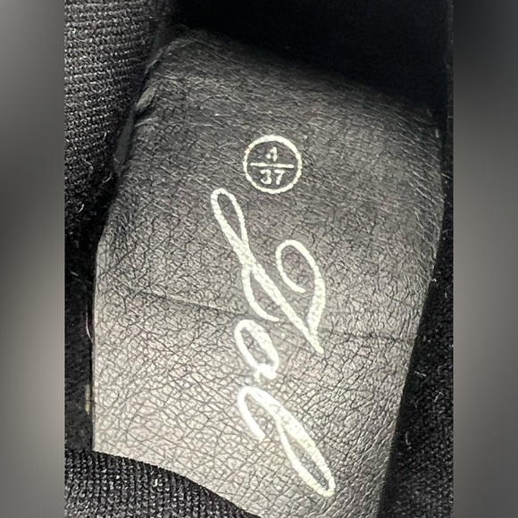 Black unisex size 4 combat boots leather, vinyl and suede - Picture 7 of 13